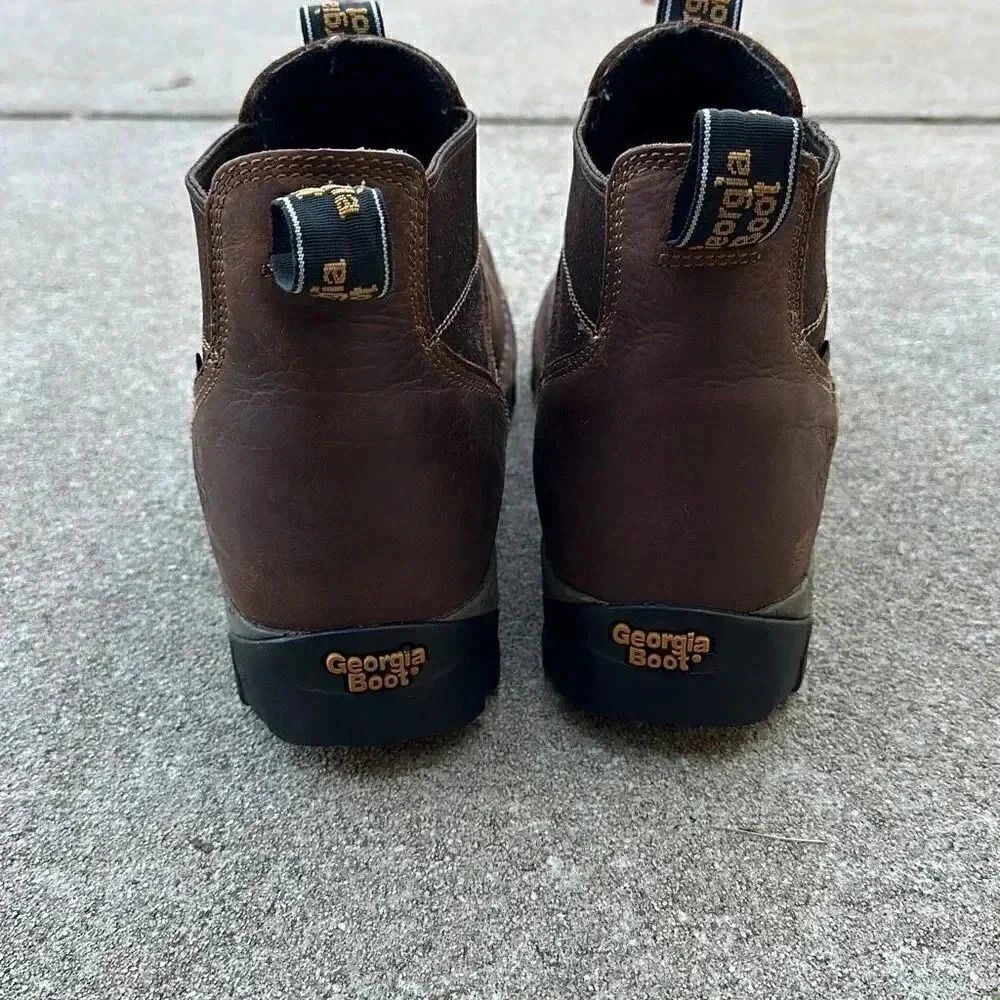 Georgia Boot Eagle One Waterproof Chelsea Work Boot - Picture 4 of 13